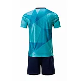 Футбольная форма Europaw 025 бирюзово-т.синяя [XL] фото товару