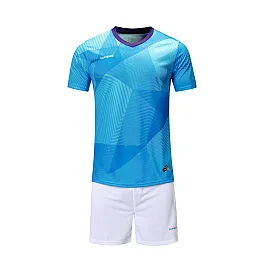 Футбольная форма Europaw 025 голубо-белая [M]