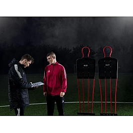 Манекен футболіста для тренувань SELECT Training/free kick figure  черв/чорн, 180 см