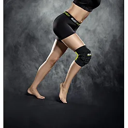 Наколенник SELECT Knee support - handball women 6202w  чорний, L