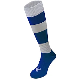 Гетры футбольные Swift Зебра сине/белые р.27