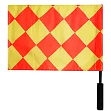 Флажок Лайнсмена Аматорский SWIFT Referee Flag, 2 флага, желт/красный фото товару