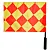Флажок Лайнсмена Аматорский SWIFT Referee Flag, 2 флага, желт/красный