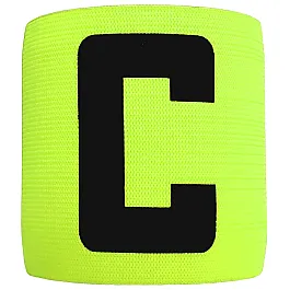 Капитанская повязка на липучке SWIFT Capitans Band, салатовая, Junior