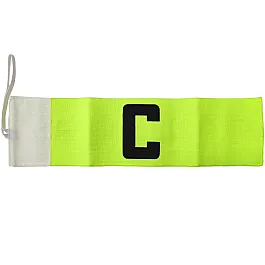 Капитанская повязка на липучке SWIFT Capitans Band, салатовая, Junior