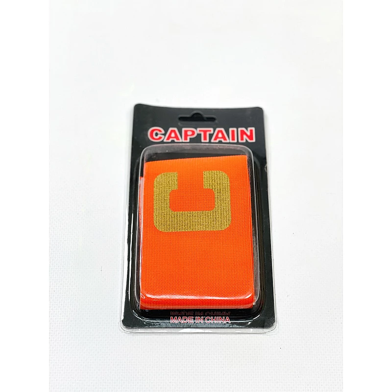 Капітанська повязка Captain помаранчева фото товару