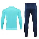 Спортивний костюм Europaw Limber Up 2101 Long zipper бирюзово-темно-синій [M] фото товару