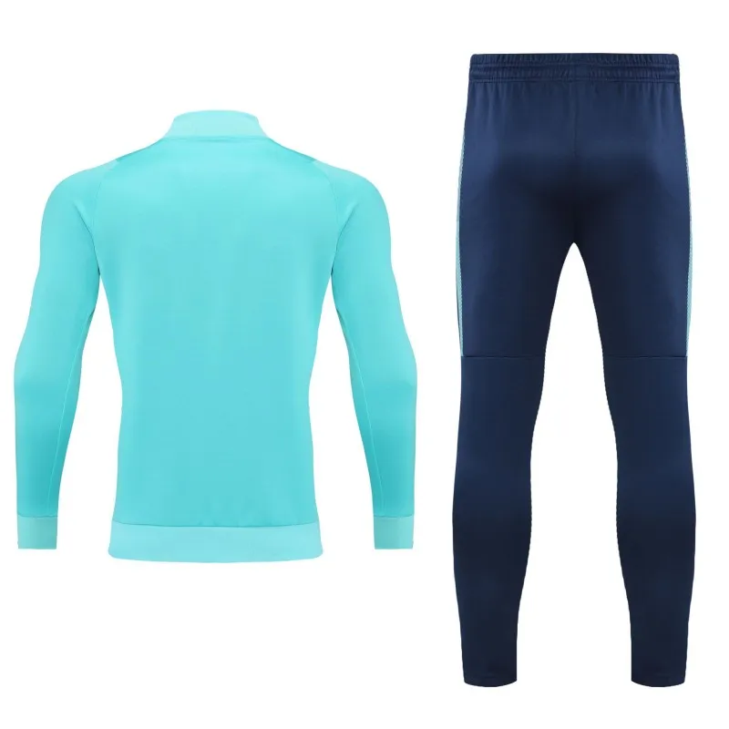 Спортивний костюм Europaw Limber Up 2101 Long zipper бирюзово-темно-синій [XL] фото товару