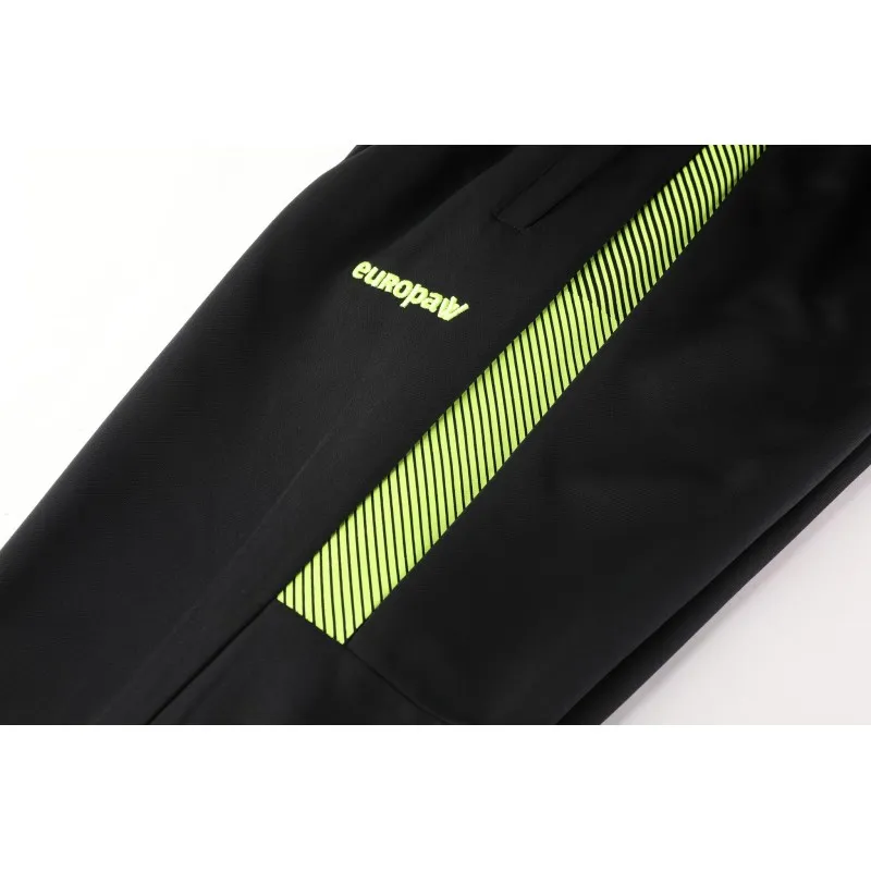 Спортивний костюм Europaw Limber Up 2101 Long zipper чорно-салатовий [XL] фото товару