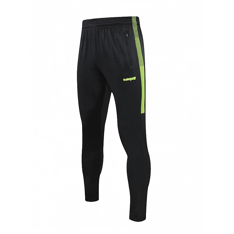 Спортивний костюм Europaw Limber Up 2101 Short zipper чорно-салатовий [XS] фото товару