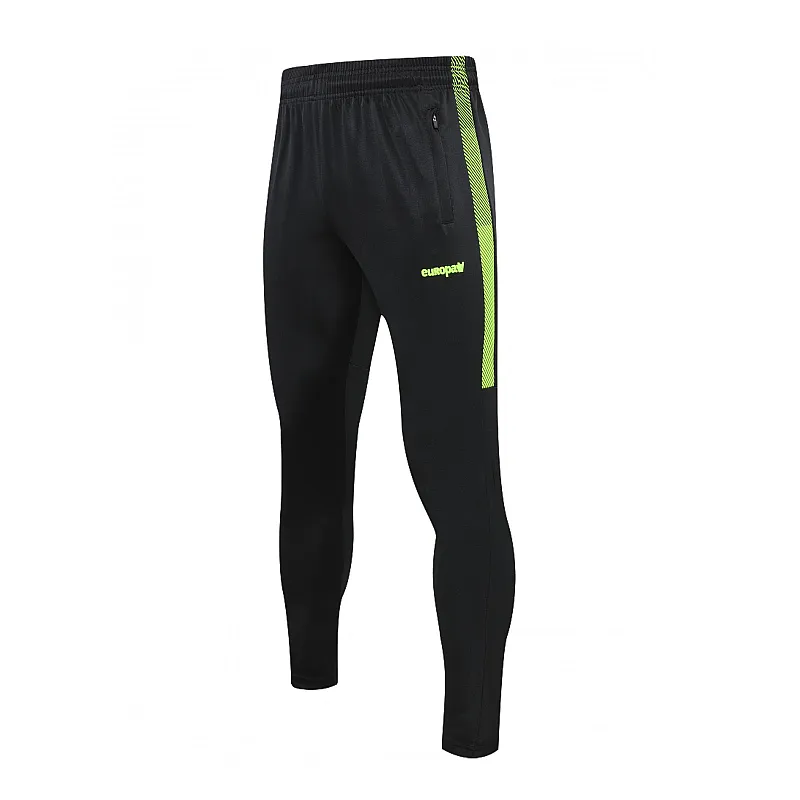 Спортивный костюм для детей Europaw Limber Up Kid 2101 Short zipper чёрно-салатовый [2XS] фото товара