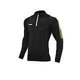 Спортивний костюм для дітей Europaw Limber Up Kid 2101 Short zipper чорно-салатовий [3XS] фото товару