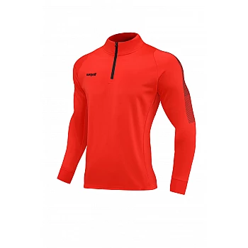 Спортивный костюм для детей Europaw Limber Up Kid 2101 Short zipper чёрно-красный [4XS]