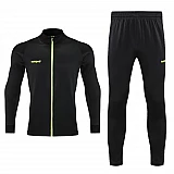 Спортивний костюм для дітей Europaw Limber Up Kid 2101 Long zipper чорно-салатовий [4XS] фото товару