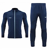 Спортивный костюм Europaw Limber Up 2101 Long zipper темно-сине-голубой [XS] фото товару
