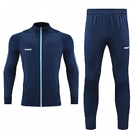 Спортивный костюм Europaw Limber Up 2101 Long zipper темно-сине-голубой [XS]