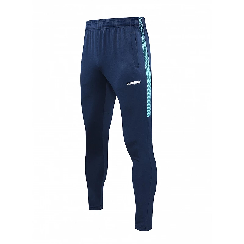 Спортивный костюм Europaw Limber Up 2101 Long zipper темно-сине-голубой [XS] фото товару