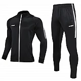 Спортивний костюм Europaw Limber Up 2101 Long zipper чорно-білий [XS] фото товару