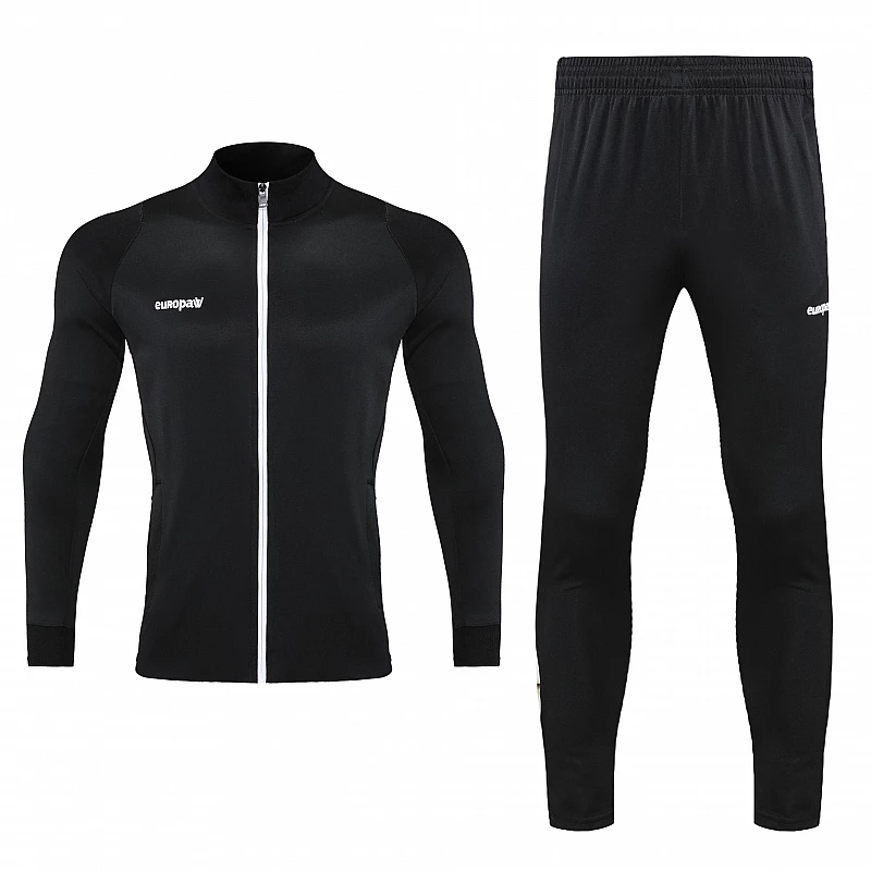Спортивний костюм Europaw Limber Up 2101 Long zipper чорно-білий [XS] фото товару
