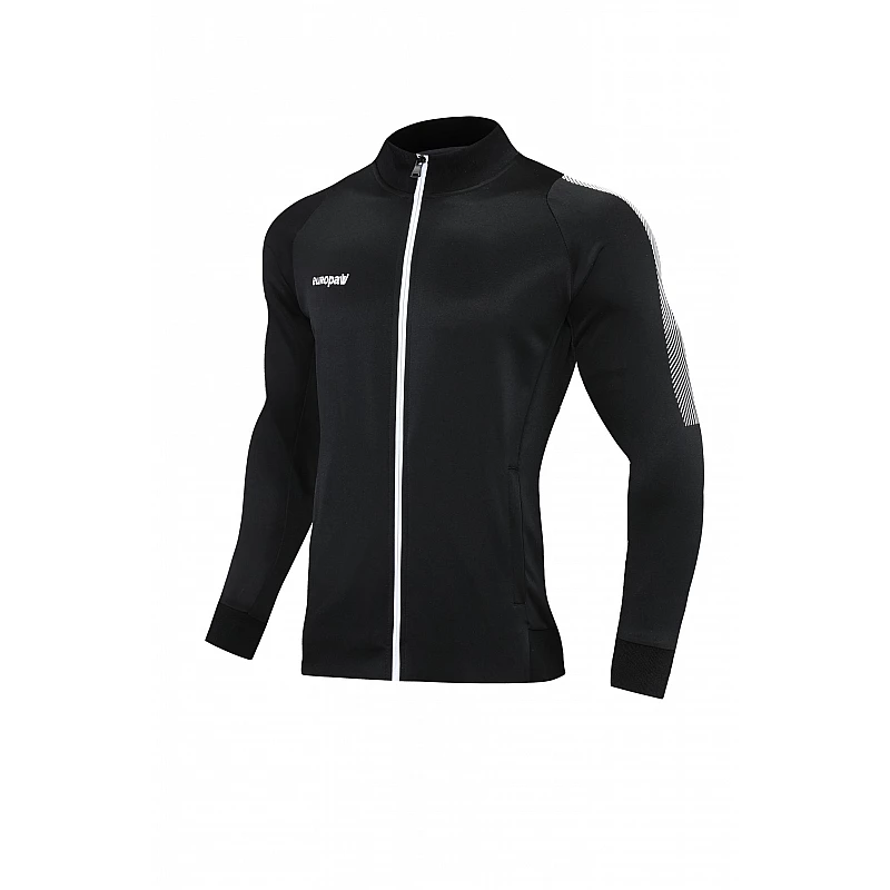 Спортивний костюм Europaw Limber Up 2101 Long zipper чорно-білий [XS] фото товару