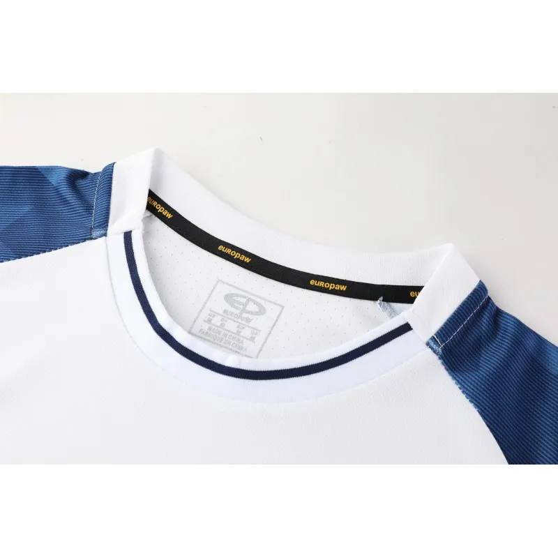 Футбольна форма Europaw 028 Classic light біло-темно-синя [M] фото товару