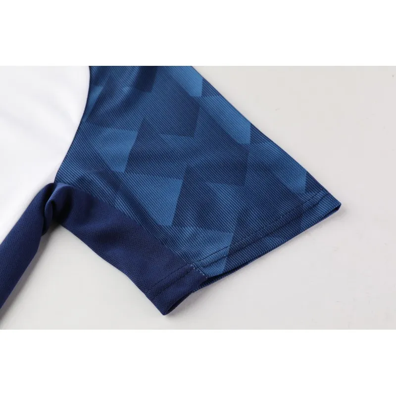 Футбольна форма Europaw 028 Classic light біло-темно-синя [M] фото товару