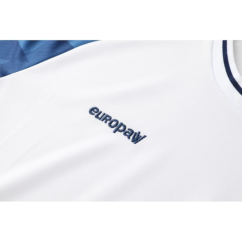 Футбольна форма для дітей Europaw 028 Classic light (kid) біло-темно-синя [2XS] фото товару
