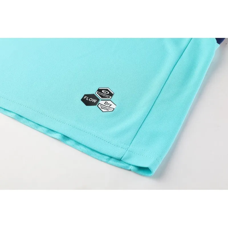 Футбольна форма Europaw 028 Classic light бирюзово-темно-синя [M] фото товару