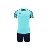 Футбольна форма Europaw 028 Classic light бирюзово-темно-синя [L] фото товару