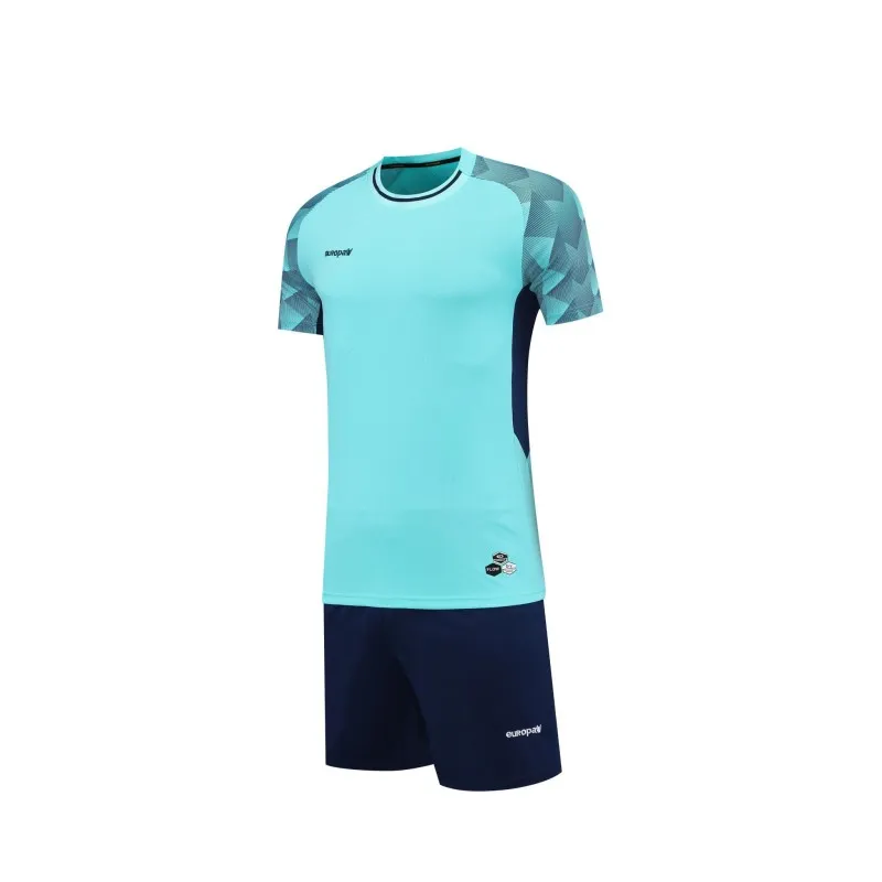 Футбольна форма Europaw 028 Classic light бирюзово-темно-синя [XL] фото товару