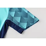 Футбольна форма Europaw 028 Classic light бирюзово-темно-синя [XL] фото товару