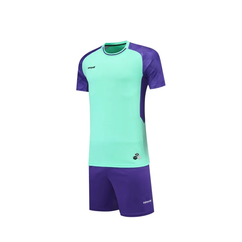 Футбольная форма Europaw 028 Classic light ярко-бирюзово-фиолетовая [M] фото товара