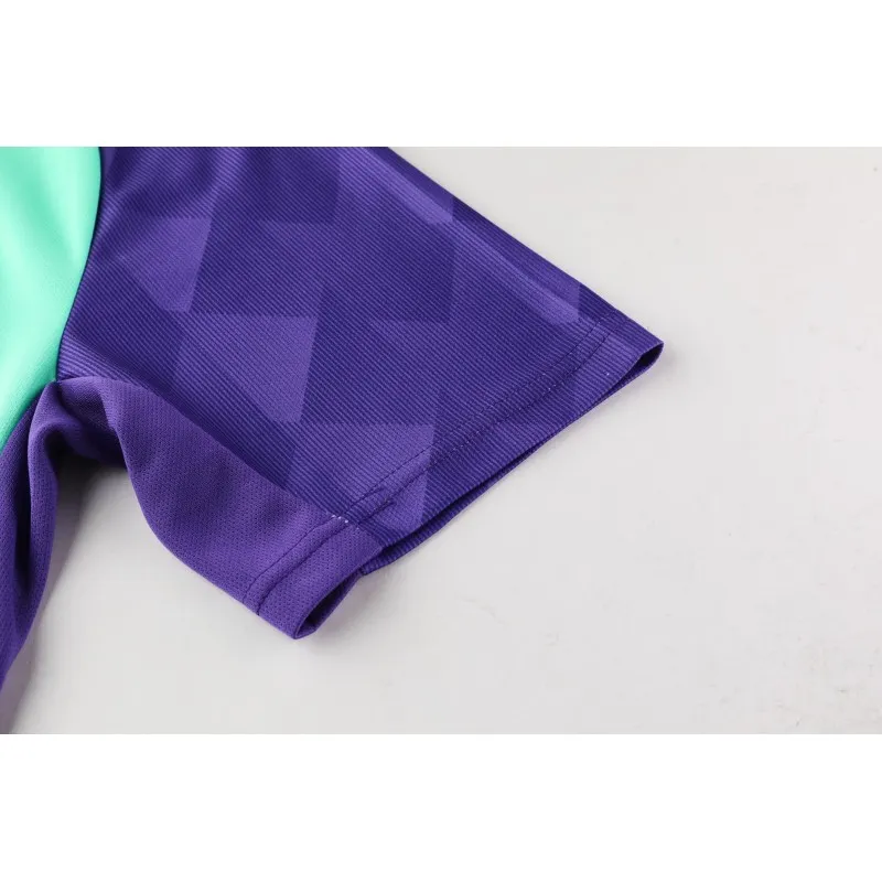 Футбольная форма Europaw 028 Classic light ярко-бирюзово-фиолетовая [M] фото товара