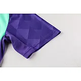 Футбольна форма Europaw 028 Classic light яскраво-бірюзово-фіолетова [L] фото товару