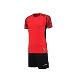 Футбольная форма Europaw 028 Classic light красно-черная [M] фото товара