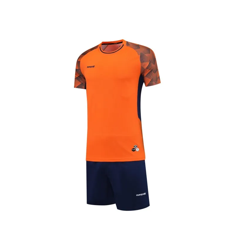 Футбольна форма Europaw 028 Classic light помаранчево-темно-синя [M] фото товару
