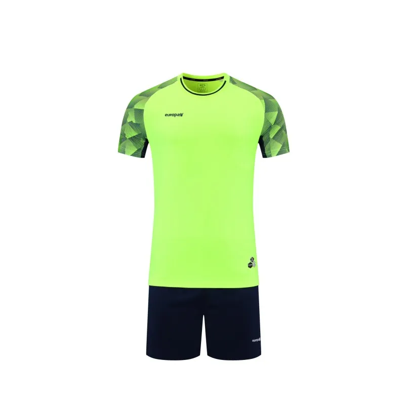 Футбольна форма Europaw 028 Classic light салатово-темно-синя [L] фото товару