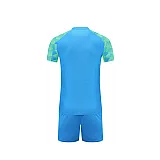 Футбольна форма Europaw 028 Classic light синьо-салатова [M] фото товару