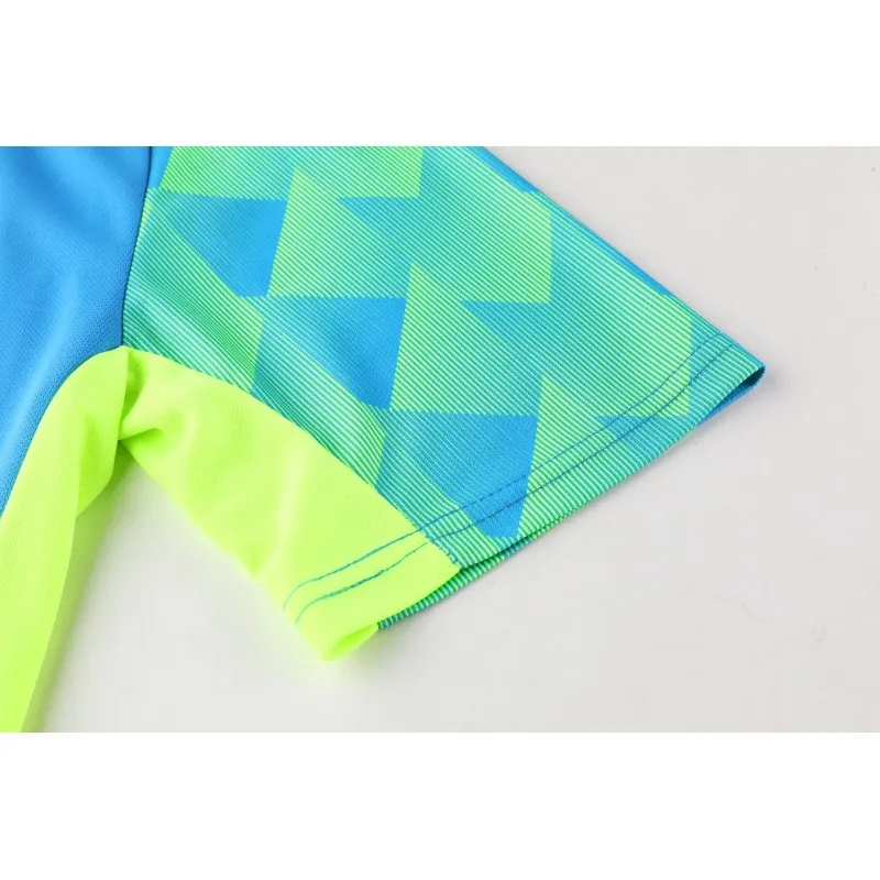 Футбольна форма Europaw 028 Classic light синьо-салатова [XL] фото товару