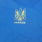 Футбольная футболка сборной Украины 2021 (синяя) Футбольная футболка сборной Украины 2021 (синяя) фото товара