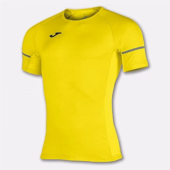 ФУТБОЛКА race С КОРОТКИМ РУКАВОМ ЖЕЛТАЯ СВЕТООТРАЖ. L-XL