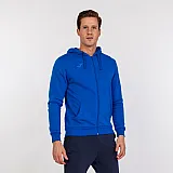 КОФТА combi cotton СПОРТИВНАЯ С ВОРОТНИКОМ НА МОЛНИИ СВЕТЛО-СИНЯЯ M