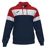 ТОЛСТОВКА С КАПЮШОНОМ crew iv ТЕМНО-СИНИЙ-КРАСНЫЙ 4XS