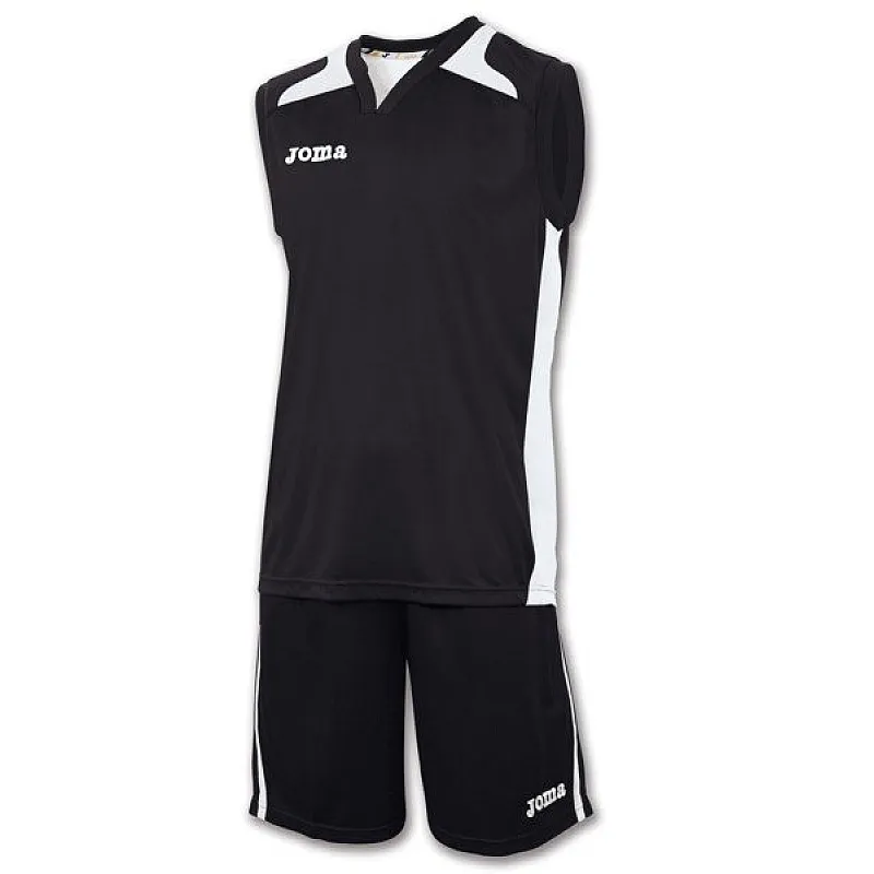 Баскетбольная форма Joma CANCHA черно-белая фото товара