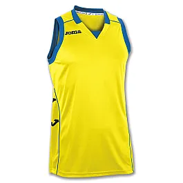 Майка без рукавов CANCHA II сочетание желтого и светло-синего 2XL-3XL