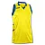 Майка без рукавів CANCHA II поєднання жовтого і світло-синього 2XL-3XL