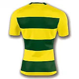 ФУТБОЛКА С КОРОТКИМ РУКАВОМ ДЛЯ РЕГБИ ЗЕЛЕНЫЙ/ЖЕЛТЫЙ M