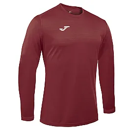 Футболка с длинным рукавом CAMPUS II красно-коричневая S