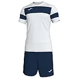 СПОРТИВНАЯ ФОРМА academy ii БЕЛАЯ-МОРСКОЙ ВОЛНЫ (КОРОТКИЙ РУКАВ) 4XS-3XS