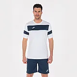 СПОРТИВНАЯ ФОРМА academy ii БЕЛАЯ-МОРСКОЙ ВОЛНЫ (КОРОТКИЙ РУКАВ) 4XS-3XS